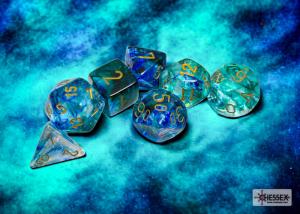 Nebula TM Oceanic/gold Luminary 7-Die Set