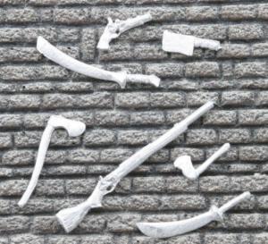 Weapons, 7pcs