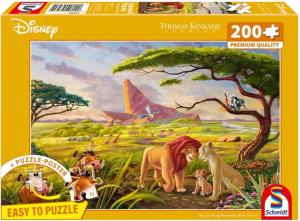 Thomas Kinkade: Disney - The Lion King Remember Who You Are (200 pieces)
