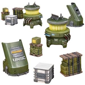 HALO: UNSC Scenery Set