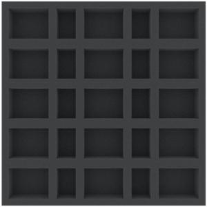 AGFM035BO 295 mm x 295 mm x 35 mm (1.4 inches) foam tray for board game boxes