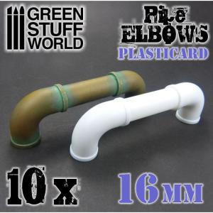 Plasticard Pipe ELBOWS 16mm