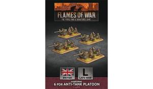 Airborne 6 pdr Anti-Tank Platoon (x4 Plastic)