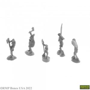 BOG SKELETONS (5) (R-07032)