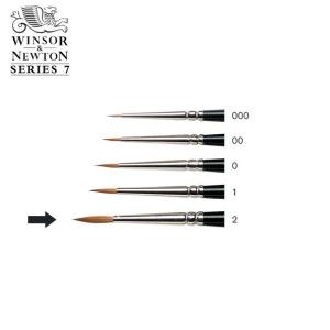SERIES 7 KOLINSKY SABLE BRUSH 7-2