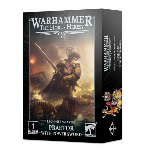 HORUS HERESY: ASTARTES PRAETOR WITH POWER SWORD