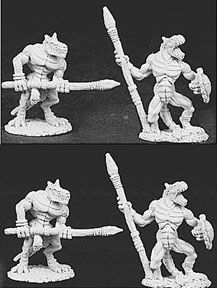 Lizard Men With Spears
