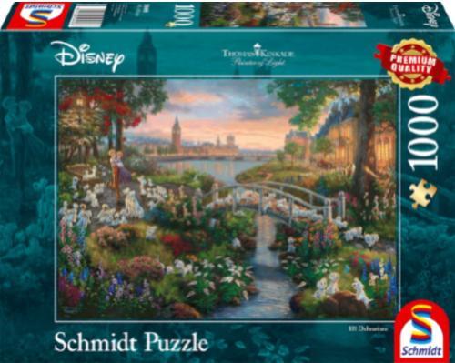 Thomas Kinkade: Disney - 101 Dalmatians (1000 pieces)