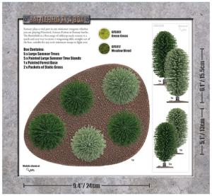 Large Summer Wood (15-25 mm skala)