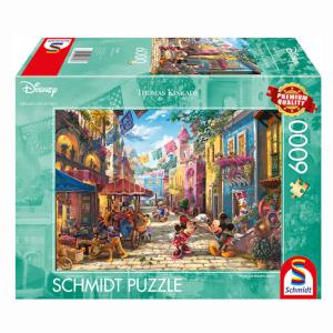 Thomas Kinkade: Disney - Mickey & Minnie in Mexico (6000 pieces)