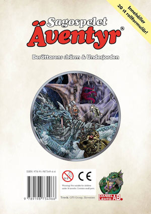 Sagospelet Äventyr: Berättarens skärm och Underjorden