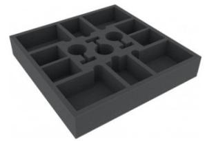 AFEW050BO Feldherr Bordgame foam tray 285 mm x 285 mm x 50 mm
