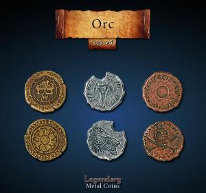 Orc Coin Set