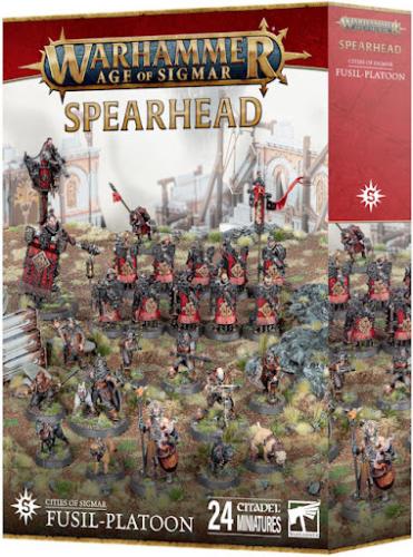 SPEARHEAD:CITIES OF SIGMAR FUSIL-PLATOON