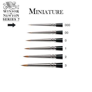 SERIES 7 KOLINSKY SABLE BRUSH MINIATURE 7-000