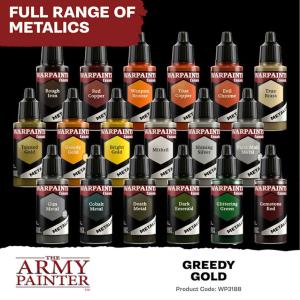 Warpaints Fanatic Metallic: Greedy Gold (18ml)
