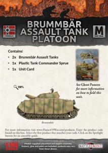 BRUMMBÄR ASSAULT TANK PLATOON (x2 tanks)