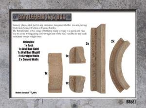 Galactic Warzones - Desert Walls