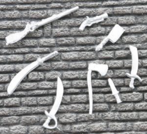 Weapons, 8pcs