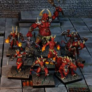 Dungeon Saga: Denizens of the Abyss Miniatures Set