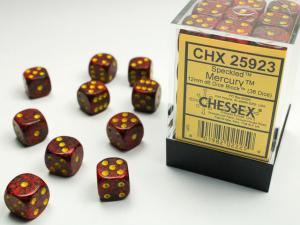 Speckled 12mm d6 Mercury Dice Block (36 dice)
