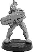 SYNTHA PROSTHENE SERGEANT WITH PULSE RIFLE (1 figur)