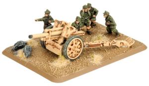 Afrika Korp 10.5cm Artillery Battery (Plastic x 4)