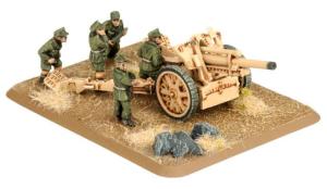 Afrika Korp 10.5cm Artillery Battery (Plastic x 4)