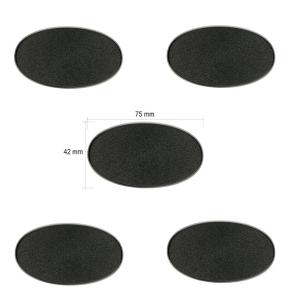 Citadel 75x42mm Oval Bases (5)