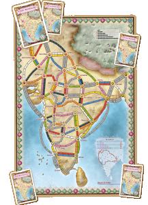 Ticket to Ride: Map Collection 2 (India & Switzerland)