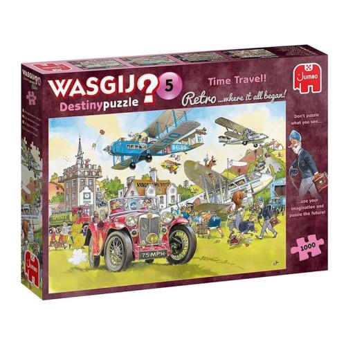 Wasgij Retro Destiny 5: Time Travel (1000 pieces)