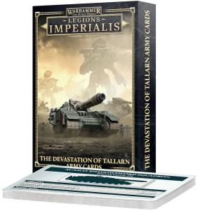 LEGIONS IMPERIALIS: DEVASTATION OF TALLARN ARMY CARDS