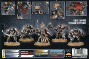 GREY KNIGHTS: BROTHERHOOD TERMINATOR SQUAD