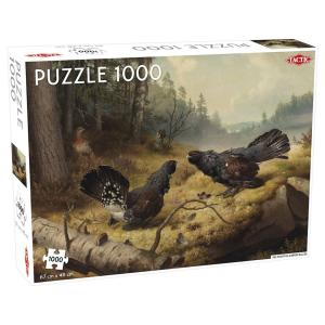 Pussel Fighting Capercailles - 1000 pieces