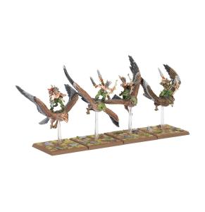 OLD WORLD: WOOD ELF WARHAWK RIDERS (metal)