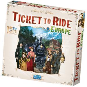 Ticket To Ride: Europe 15th Anniversary Ed. (Nordic)