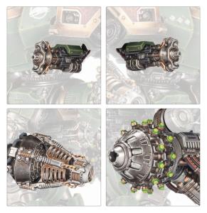 Saturnine Dreadnought Weapons - Ophion Configuration