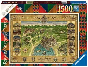 Hogwarts Map 1500 pieces - Harry Potter