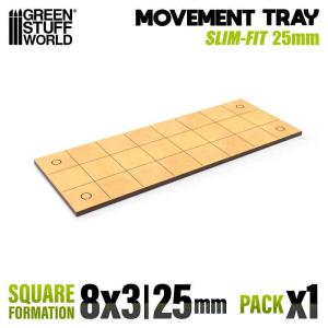 MDF Movement Trays - Slimfit Square 200x75mm