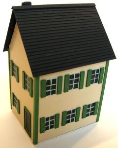 European city house model J (15mm skala)