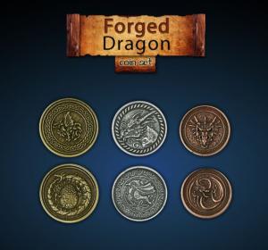 Forged Dragon Coin Set