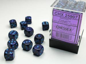 Speckled 12mm d6 Cobalt Dice Block (36 dice)