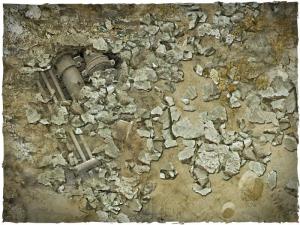 Game mat - Urban Wasteland 4x6 feet