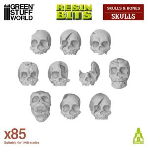 Resin Skulls (Pack x85)