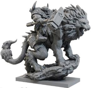 Riftforged Orc Stormbringer on Manticore