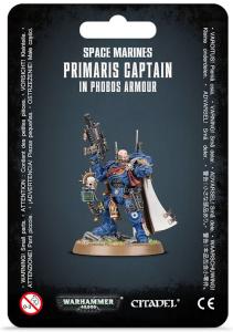 SPACE MARINES: PRIMARIS CAPTAIN IN PHOBOS ARMOUR