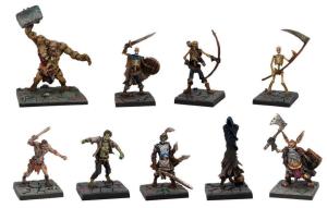 Dungeon Saga: Evil Dead Miniatures Set