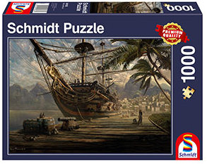 Puzzle - Ship at Ancor (1000 pieces)