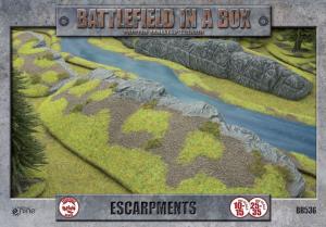 Escarpments (10-35 mm scale)