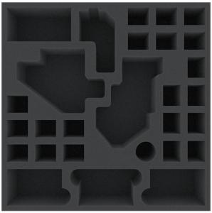 AGFD065BO 295 mm x 295 mm x 65 mm (2.56 inches) foam tray for board game boxes